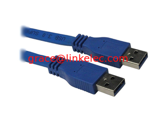 China Gute Qualität &amp; guter Preis Flach USB 3.0 Kabel AM TO AM Gerade fournisseur