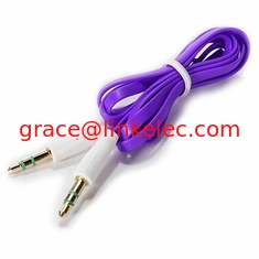 China Flachkabel für Laptop-Autoaudio-Aux 3,5 mm USB-Kabel fournisseur