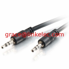 China Autoaudio 3,5 mm Jack Audio-Kabel vergoldete Steckverbinder hohe Zuverlässigkeit hervorragende Einführung fournisseur