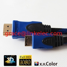 China Zertifiziertes Kabel/Kabel/Kabel,Kabel Mini HDMI zu HDMI mit Zöpfunterstützung HDMI 1.4 Version fournisseur