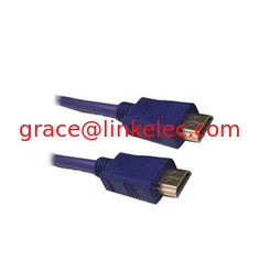 China Professioneller Anbieter von HDMI-Kabeln Goldplattierung dunkelblaue Farbe fournisseur