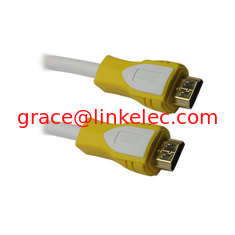 China 1.4v Doppelfarbiges HDMI-Kabel mit Ethernet-Unterstützung 3D FÜR HDTV,Blue Ray, PS3 fournisseur
