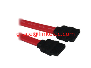 China SATA-Datenkabel gerade (roter SATA 7P-Stecker zum SATA 7P-Stecker SATA-Kabel) fournisseur