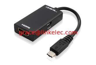 China MHL HDMI Micro 11PIN Kabel für Samsung HTC Smart Phone Tablet für Galaxy S3 fournisseur