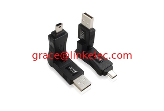 China Portable 360° drehbares Mini-USB zu USB AM verstellbarer Adapter fournisseur