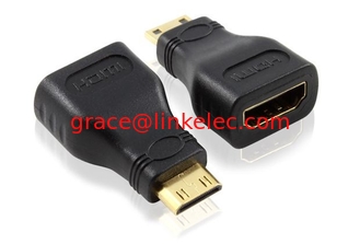 China Mini-HDMI M zu HDMI F Adapter Kopplung Mini-HDMI C Typ,HDMI Adapter fournisseur
