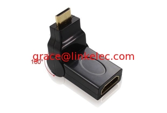 China 180° Drehschwenk MINI HDMI Männlich auf HDMI Weiblich M/F Adapterwandler fournisseur