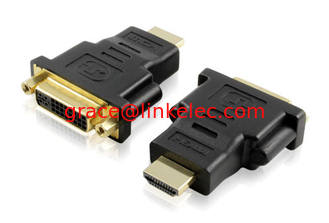 China DVI(24+5)F weiblich zu HDMI M männlich GOLD 1080P PC MAC ADAPTER CONVERTER HD fournisseur