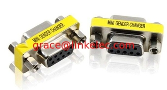 China DB9PIN-Adapter, DBPIN-Frauen-zu-Frauen-Adapter, MINI Geschlechtsadapter fournisseur