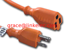 China UL America Stromkabel 18 AWG Universalstromkabel, IEC320C13 bis NEMA 515P fournisseur