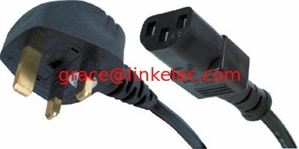 China Stromkabel UK Stecker an IEC-Kabel (Kettle-Stil-Lead) C13 5m Stromkabel fournisseur