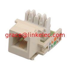 China Kat3 6P4C RJ11 Inline-Kopplungs-Keystone-Anschluss für Telefon fournisseur