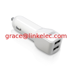 China Anker USB 4.8A2.4W Dual-Port-Auto-Ladegerät Gleichzeitiges Laden mit voller Geschwindigkeit Weiß fournisseur