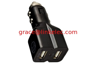 China CoverBot DUAL USB 3.1A 15w Hochleistungs-Auto-Ladegerät schwarz mit Hochleistungs-Steckdosis-Anschluss fournisseur