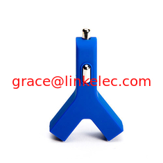 China Zigarettenanzünder Steckdose Autolader stilvoller Y-Form-Ladegerät3.1A Doppel-USB 2-Port Blau fournisseur