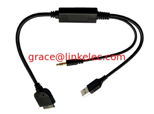 China BMW-Kabel Schnittstelle AuxInput USB-Ladadapter 30PIN-Anschluss für iPod iPhone Datenkabel fournisseur