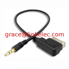 China Audi Ami 3,5 mm Kabel Musik-Schnittstelle AMI MMI 3,5 mm Aux Kabel für Audi Q5 Q7 R8 A3 A4 A5 A6 fournisseur