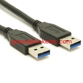 Hochgeschwindigkeitskabel mit schwarzem USB3.0 AM-AM-Kabel fournisseur