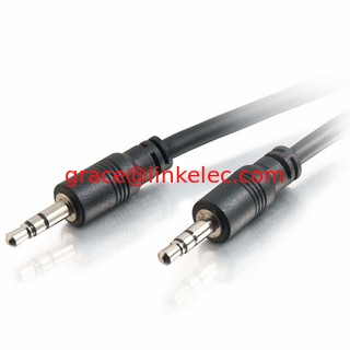Autoaudio 3,5 mm Jack Audio-Kabel vergoldete Steckverbinder hohe Zuverlässigkeit hervorragende Einführung fournisseur