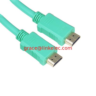 Professioneller Anbieter von HDMI-Kabeln Goldplattierung dunkelblaue Farbe fournisseur