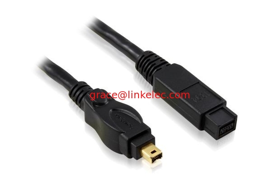 Firewire 800 IEEE-Kabel 1394B 9 Pin zu 4 Pin 2m beste Datenübertragungskabel fournisseur