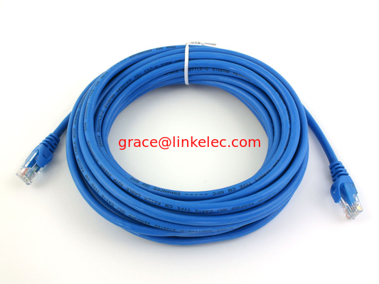 25 Fuß Cat-5e Patch Kabel Stranded Leiter, Snag-resistente RJ-45 Verbindung fournisseur