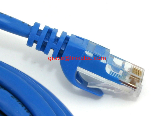 25 Fuß CAT5E-Supportsignal-Bandbreiten bis zu 350 MHz, Patch-Cord-Kabel fournisseur