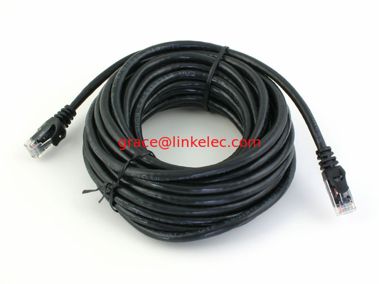 25 Fuß CAT5E-Supportsignal-Bandbreiten bis zu 350 MHz, Patch-Cord-Kabel fournisseur