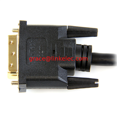 3 ft HDMI-DVI-Kabel M/M-Kabel Kompatibel mit HDMI/DVI-fähigen LCD-Fernsehern, LCD-Projektor fournisseur