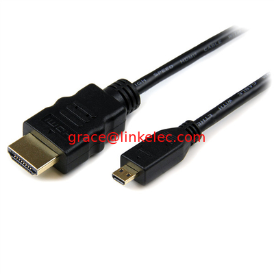 3 ft Hochgeschwindigkeits-HDMI-Kabel mit Ethernet HDMI zu HDMI Micro M/M fournisseur