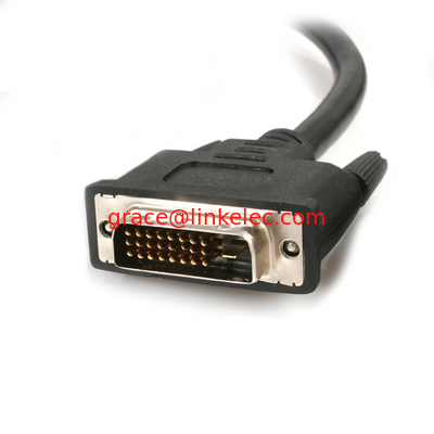 6 ft DVI-I-Mann-zu-DVI-D-Mann- und HD15-VGA-Mann-Video-Splitterkabel fournisseur