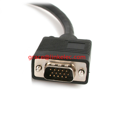 6 ft DVI-I-Mann-zu-DVI-D-Mann- und HD15-VGA-Mann-Video-Splitterkabel fournisseur