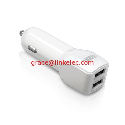 Anker USB 4.8A2.4W Dual-Port-Auto-Ladegerät Gleichzeitiges Laden mit voller Geschwindigkeit Weiß fournisseur