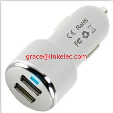 5V 2.1A Dual USB-Auto-Ladegerät für iPhone 5 iPhone 4S 4 fournisseur