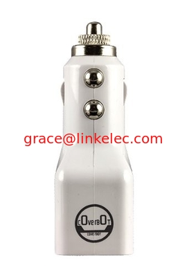 CoverBot DUAL USB 3.1A 15w Hochleistungs-Auto-Ladegerät Weiß mit Hochleistungs-Steckdosis fournisseur