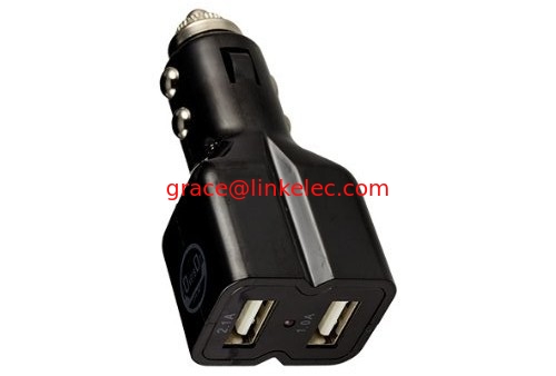 CoverBot DUAL USB 3.1A 15w Hochleistungs-Auto-Ladegerät schwarz mit Hochleistungs-Steckdosis-Anschluss fournisseur