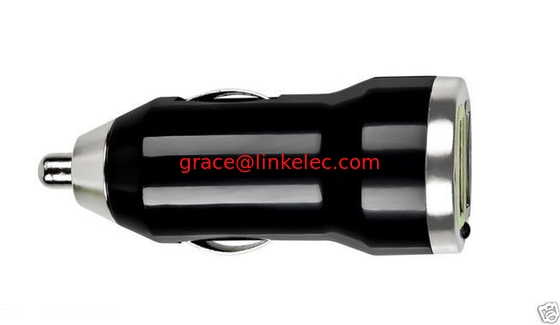 Kugel-Typ MINI Dual USB 2Port Car Charger für iPhone 5S 5 4S 4 IPODS Galaxy S4 3 NOTE 3 fournisseur