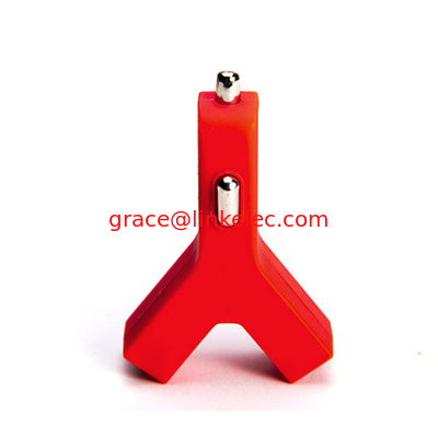 Zigarettenanzünder Steckdose Autolader stilvolles Y-Form-Ladegerät3.1A doppelter USB 2-Anschluss Rot fournisseur