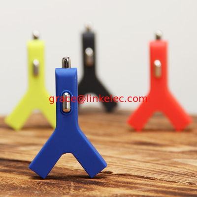 Zigarettenanzünder Steckdose Autolader stilvoller Y-Form-Ladegerät3.1A Doppel-USB 2-Port Blau fournisseur