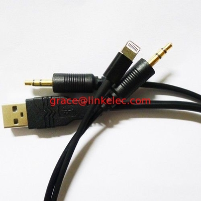 BMW 8-Pin-Kabel mit 3,5 mm AUX-Schnittstellenadapter für MINI iPod iPhone 5 5S 5C Beleuchtung fournisseur