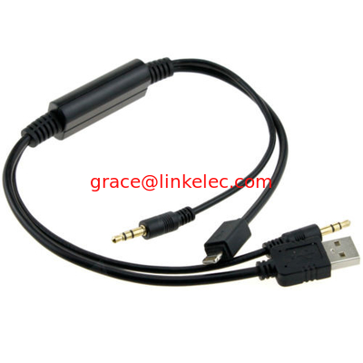 BMW 8-Pin-Kabel mit 3,5 mm AUX-Schnittstellenadapter für MINI iPod iPhone 5 5S 5C Beleuchtung fournisseur