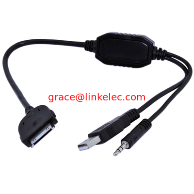 BMW-Kabel Schnittstelle AuxInput USB-Ladadapter 30PIN-Anschluss für iPod iPhone Datenkabel fournisseur