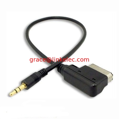 Audi Ami 3,5 mm Kabel Musik-Schnittstelle AMI MMI 3,5 mm Aux Kabel für Audi Q5 Q7 R8 A3 A4 A5 A6 fournisseur