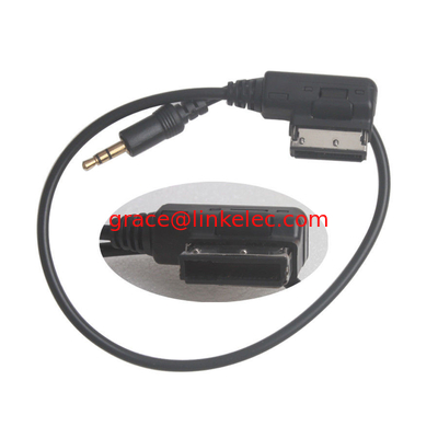 Audi Ami 3,5 mm Kabel Musik-Schnittstelle AMI MMI 3,5 mm Aux Kabel für Audi Q5 Q7 R8 A3 A4 A5 A6 fournisseur
