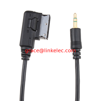 Audi Ami 3,5 mm Kabel Musik-Schnittstelle AMI MMI 3,5 mm Aux Kabel für Audi Q5 Q7 R8 A3 A4 A5 A6 fournisseur