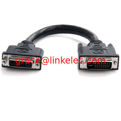 6in DVI-I Dual Link Digital Analog Port Saver Verlängerungskabel M/F
